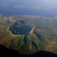 Foto aérea del volcán Taal. Imagen: Mike Gonzalez / Wikimedia Commons